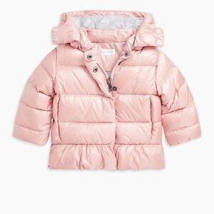 Pink Quilted Puffer Jacket